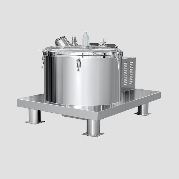 PSB flat plate filter centrifuge, vertical top discharge centrifuge for crystal separation